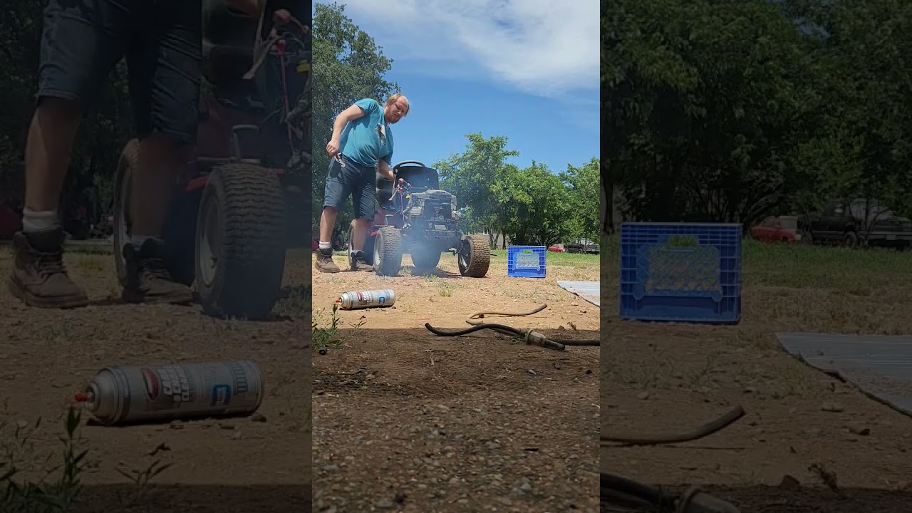 First Start After New Oil Seals and Rebuilt Carb