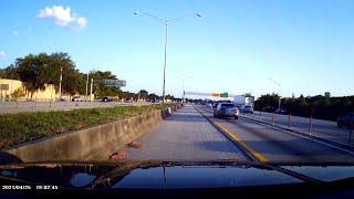 Car Cutting into Lane Creates Close Call On Highway || ViralHog