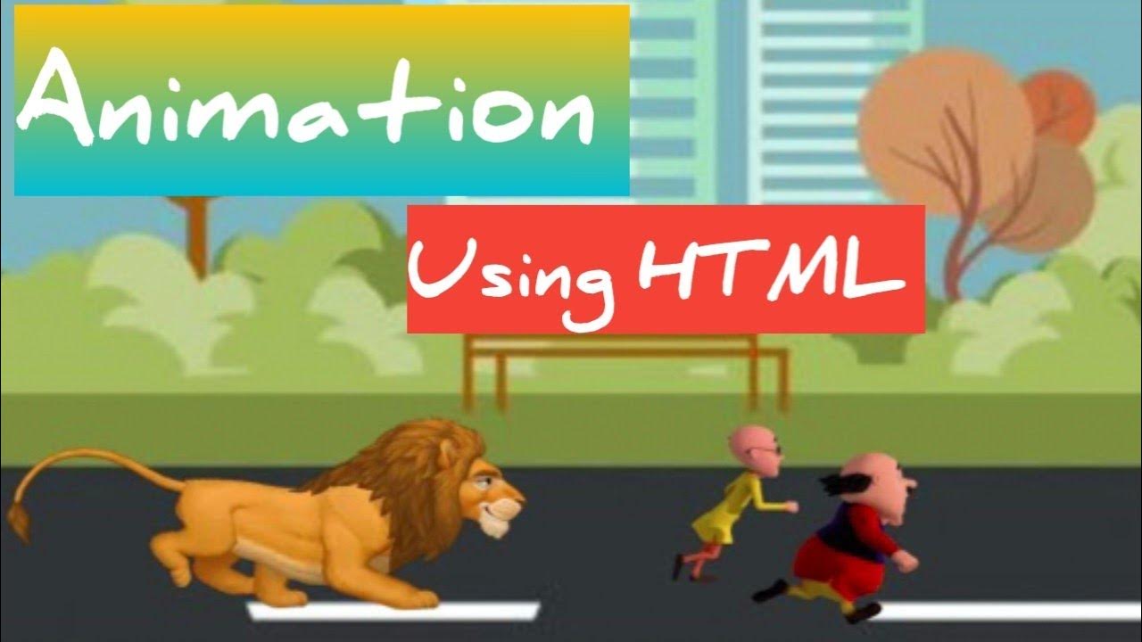 How to create Animation videos | Animation using HTML | html Notepad++ ...