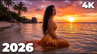 Ocean Glow Deep House 2026 ✨ Sunset Tropical Chill | Vocal Summer Beach Music 4K