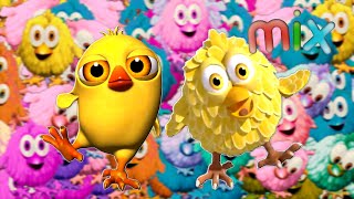 Bailemos Con Los Adorables Pollitos En La Granja | Más Vistos | Vídeos Mixtos