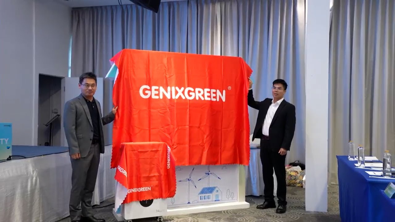งานเปิดตัวสินค้าแบตเตอรี่ GENIXGREEN