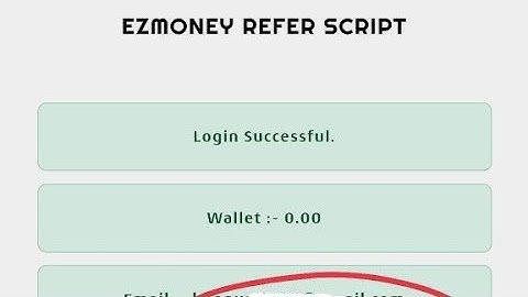 EZMONEY REFER SCRIPT UNLIMITED COIN ADDER SCRIPT #coinadderscript #ezmoney