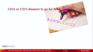 Celebrity APEX Connect 2017 - Migrate Forms applications to APEX using QAFE Wealth