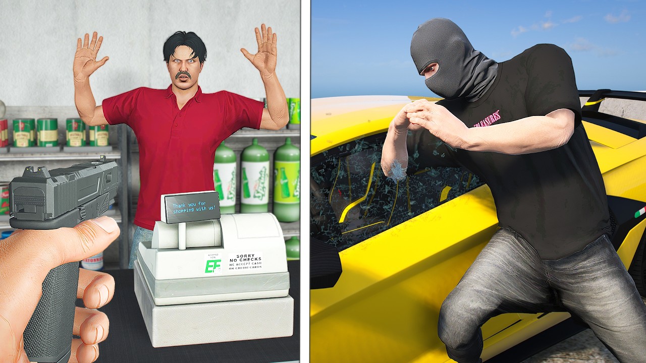 Rags to Riches as Thief in GTA 5 RP..