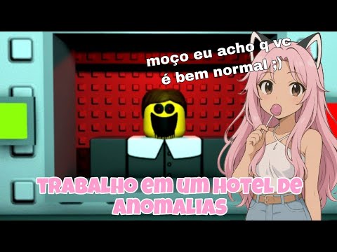 Trabalhando em um hotel ,deixando o povo entra ;--;