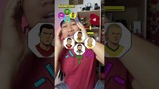 COLORING FOOTBALL PLAYERS‼️ #dedeksoemantri #shorts