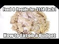 How to Feed 8 People for $1.14 per Person - Stick to Your Ribs Budget Dinner - The Wolfe Pit