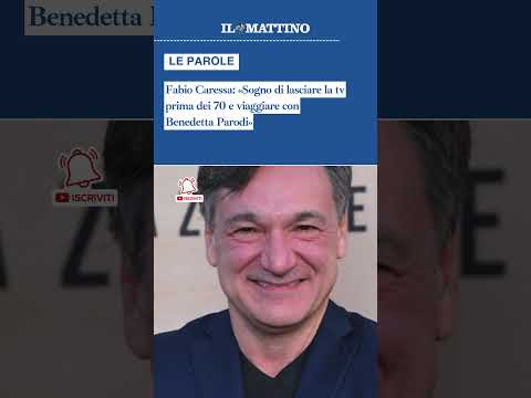 Video Fabio Caressa: «Sogno di lasciare la tv prima dei 70 e viaggiare con Benedetta Parodi»