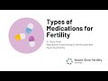 Types of fertility medications
