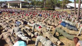 Air Force Special Tactics Memorial Push-ups