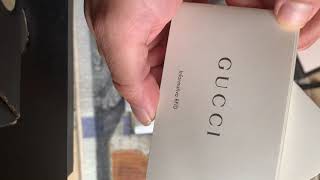 *Gucci slides*GG canvas slide sandal beige/ebony  limited edition 20202 unboxing/ asmr