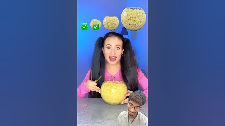 From Small To Giant Noodle Ramen #katebrush #shorts #viral