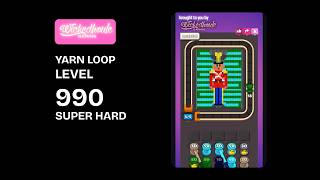 Yarn Loop Level 990 Super Hard Solution | Walkthrough