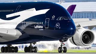 ✈️ 50 AWESOME TAKEOFFS & LANDINGS 🇩🇪 MUNICH International Airport Plane Spotting [MUC/EDDM]