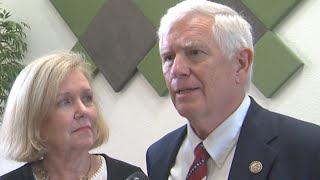 Congressman Mo Brooks and his wife talk about process server entering their Alabama home