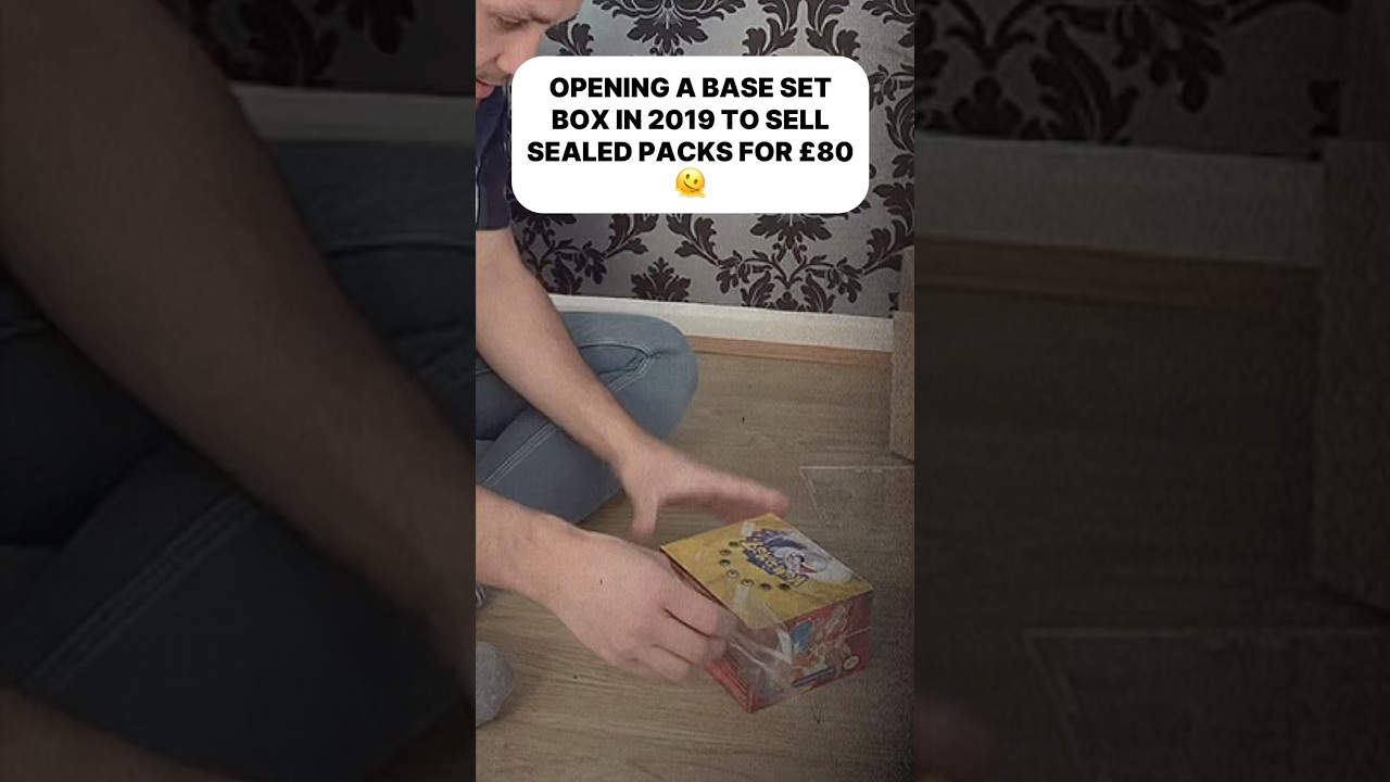 Opening A Pokémon Base Set Booster Box In 2019 🫠