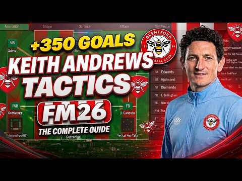 KEITH ANDREWS TACTICS/ANALYSIS! FM26 MOBILE META TACTICS