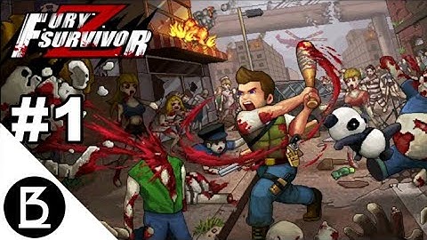 FURY SURVIVOR PIXEL Z WALKTHROUGH PART 1 - ANDROID GAMEPLAY