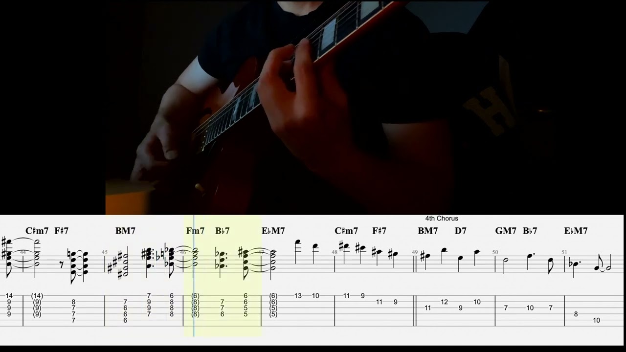 Peter Bernstein - "Giant Steps" Solo (with Tab)