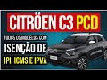 NOVO C3 PCD COM TODAS AS ISENÇÕES! #auto #carros #pcd