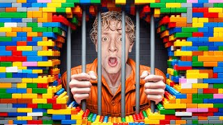 24H Dans Une Prison En Lego !