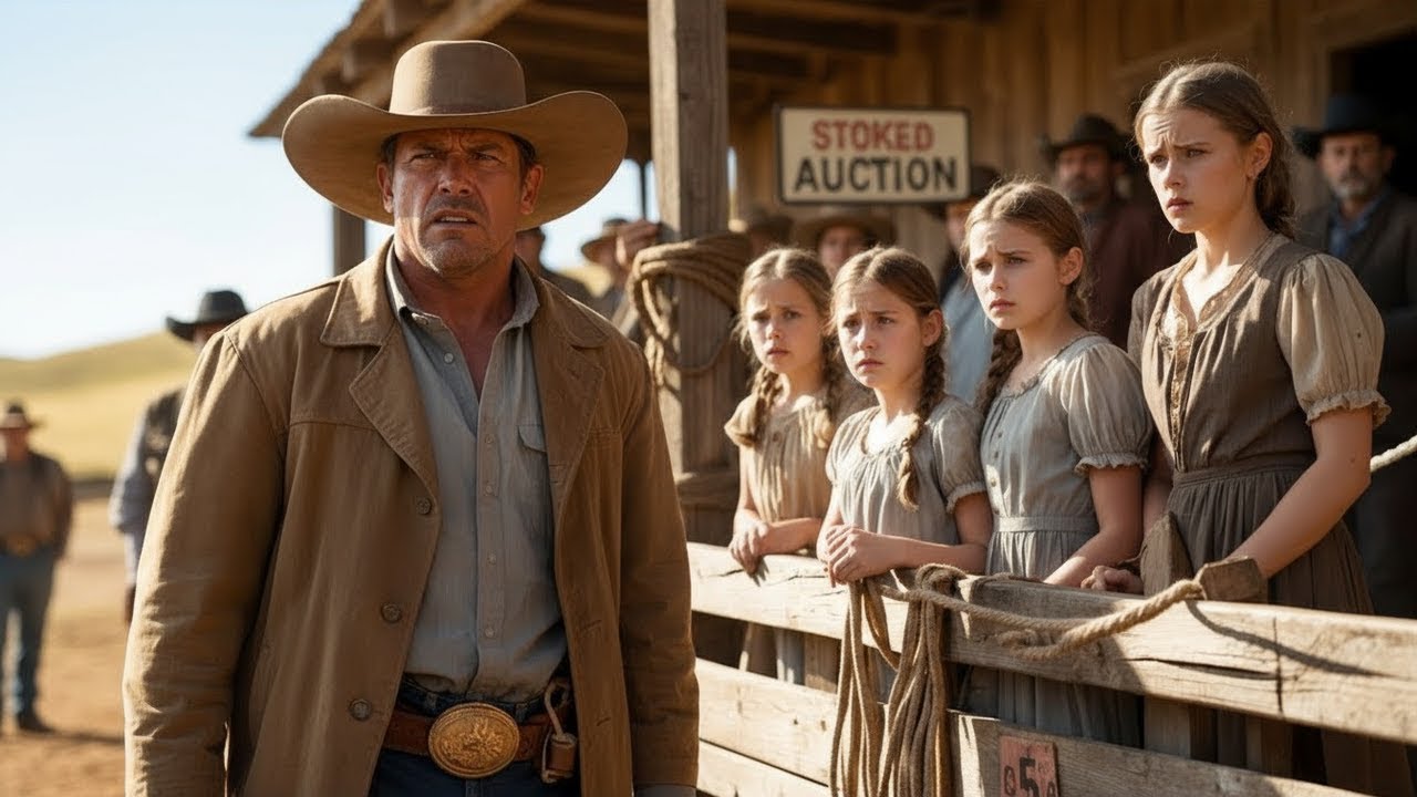 Ranchero compró a 4 hermanas vendidas por su tío cruel. Lo que construyó hizo historia.