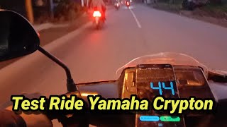 Tes ride Yamaha Crypton