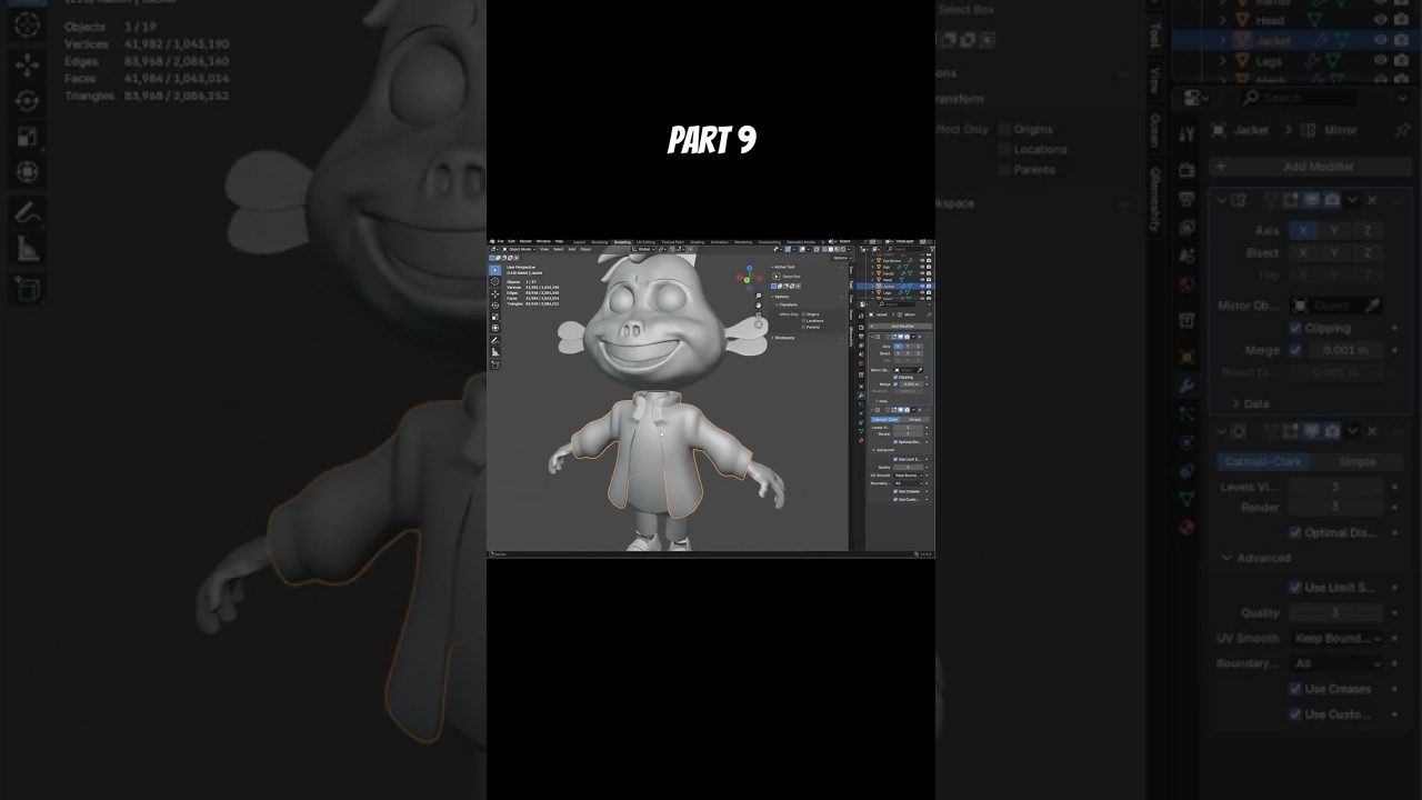 Stylized Rabbit (Adding Resolution) 