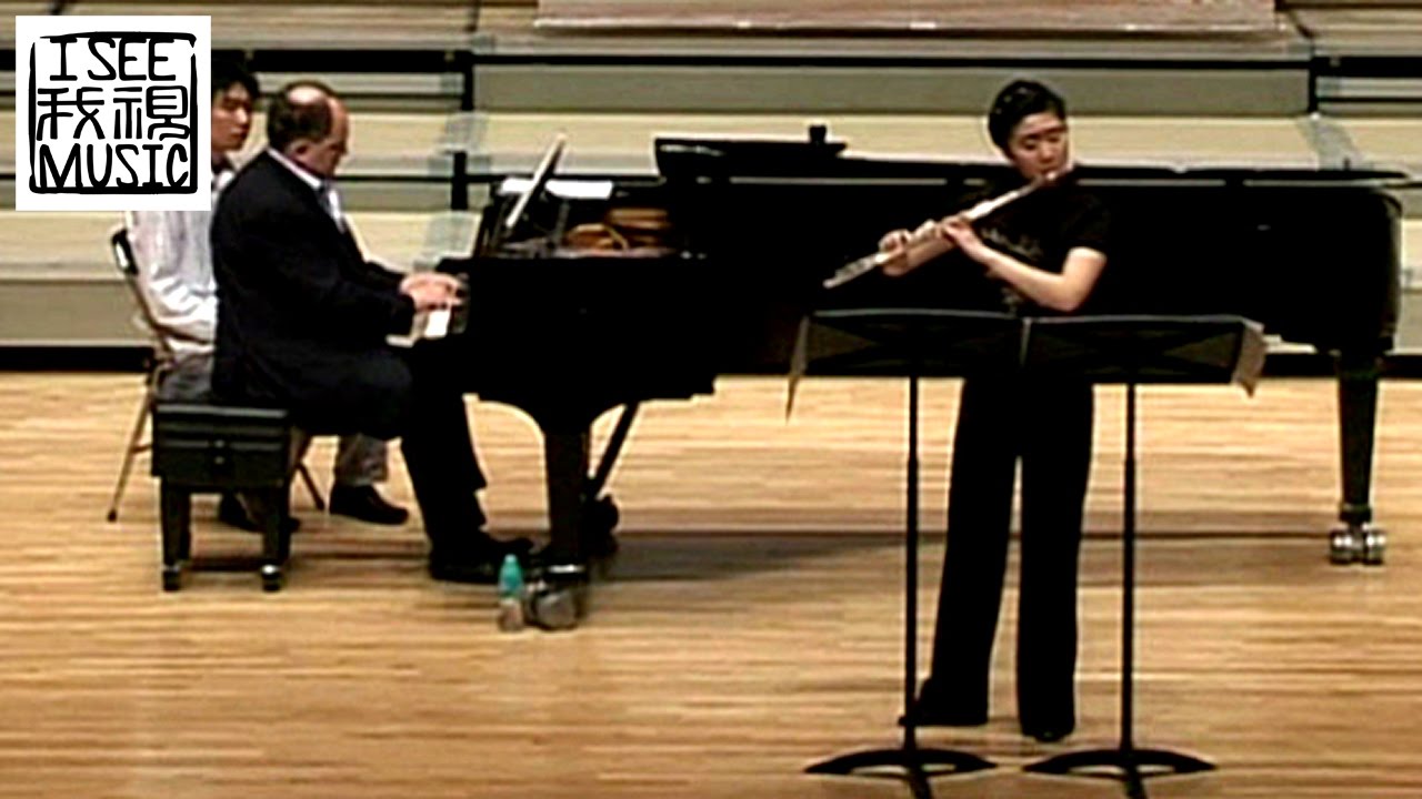 Sibei Weng: Edison Denisov - Sonata For Flute & Piano (2006) /  北京尼柯莱国际长笛比赛 / 中国翁斯贝