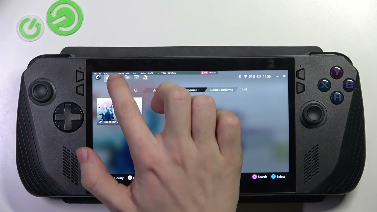 Как управлять Центром команд на ASUS ROG Ally X (2024)?