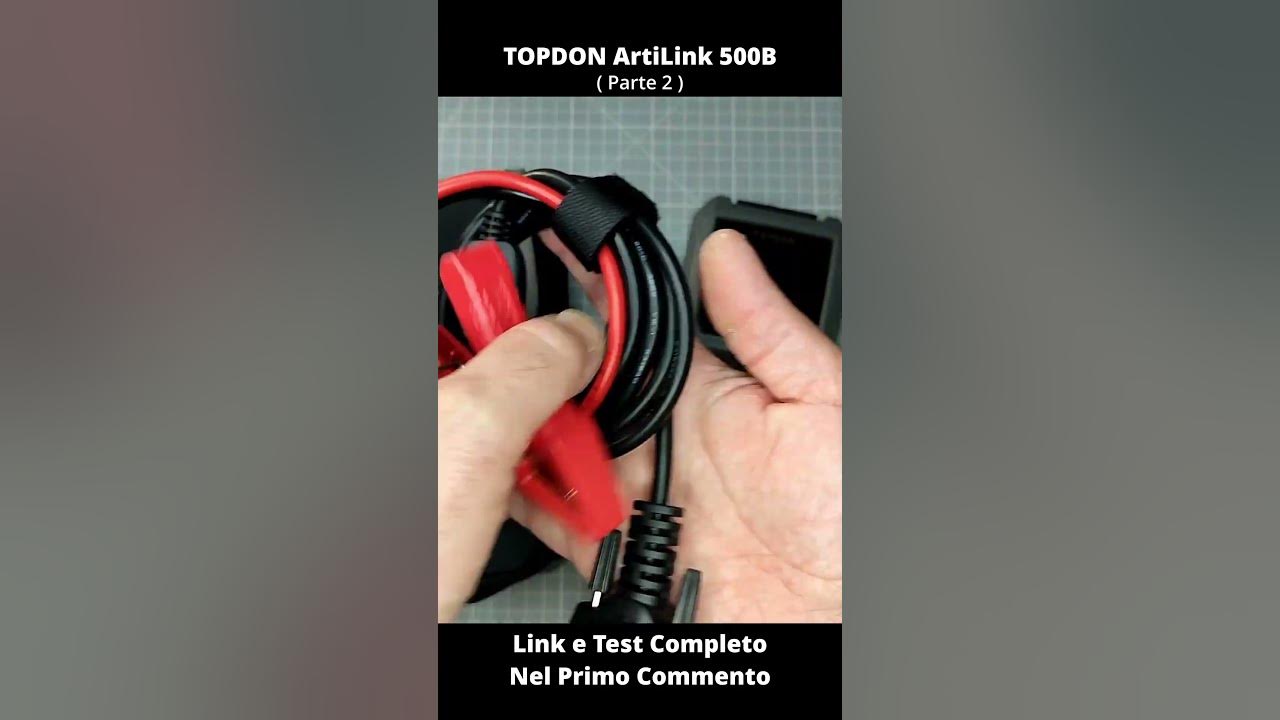 Scanner OBD2 + Tester per Batterie Topdon Artilink 500B parte 2