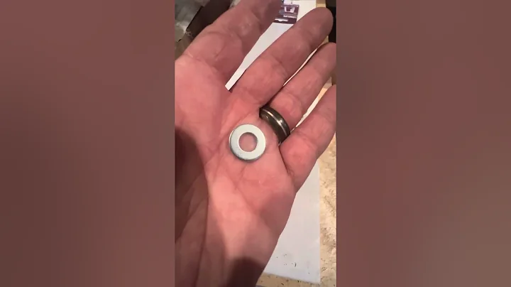 Split lock and flat washers. How to use lock washers and flat washers.