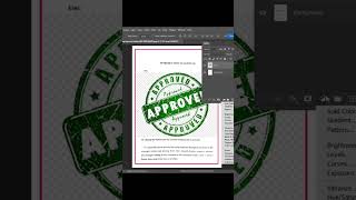How to remove png background on seal stamp in Photoshop Trailer #shorts How to remove png background on seal stamp in Photoshop Trailer #shorts
