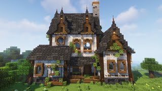 Minecraft: How to Build a Big House Tutorial