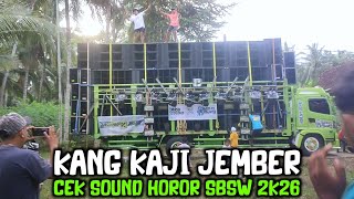 Horror  Kang Kaji Balaputra Jember Sound Check Sumbersewu 2026