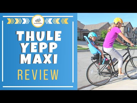 Video: Thule Yepp Maxi dviračių sėdynių apžvalga
