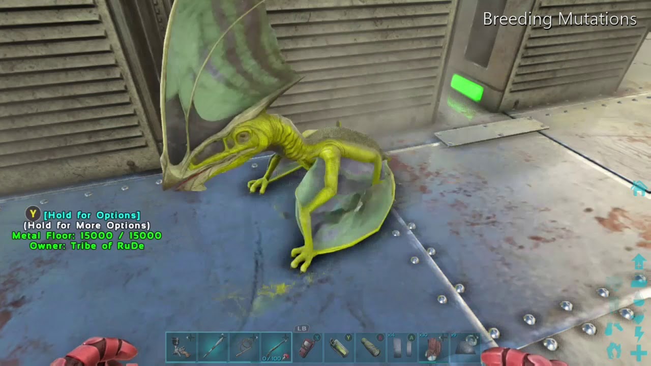 ARK: Survival Evolved Breeding Tapejara for color mutations