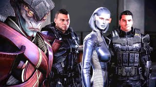 MASS EFFECT LEGENDARY EDITION All Cutscenes (Full Game Movie) HDR