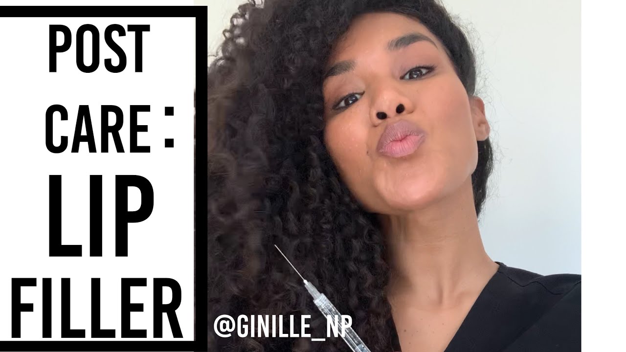 Post Care Lip Filler LipFiller LipInjections YouTube