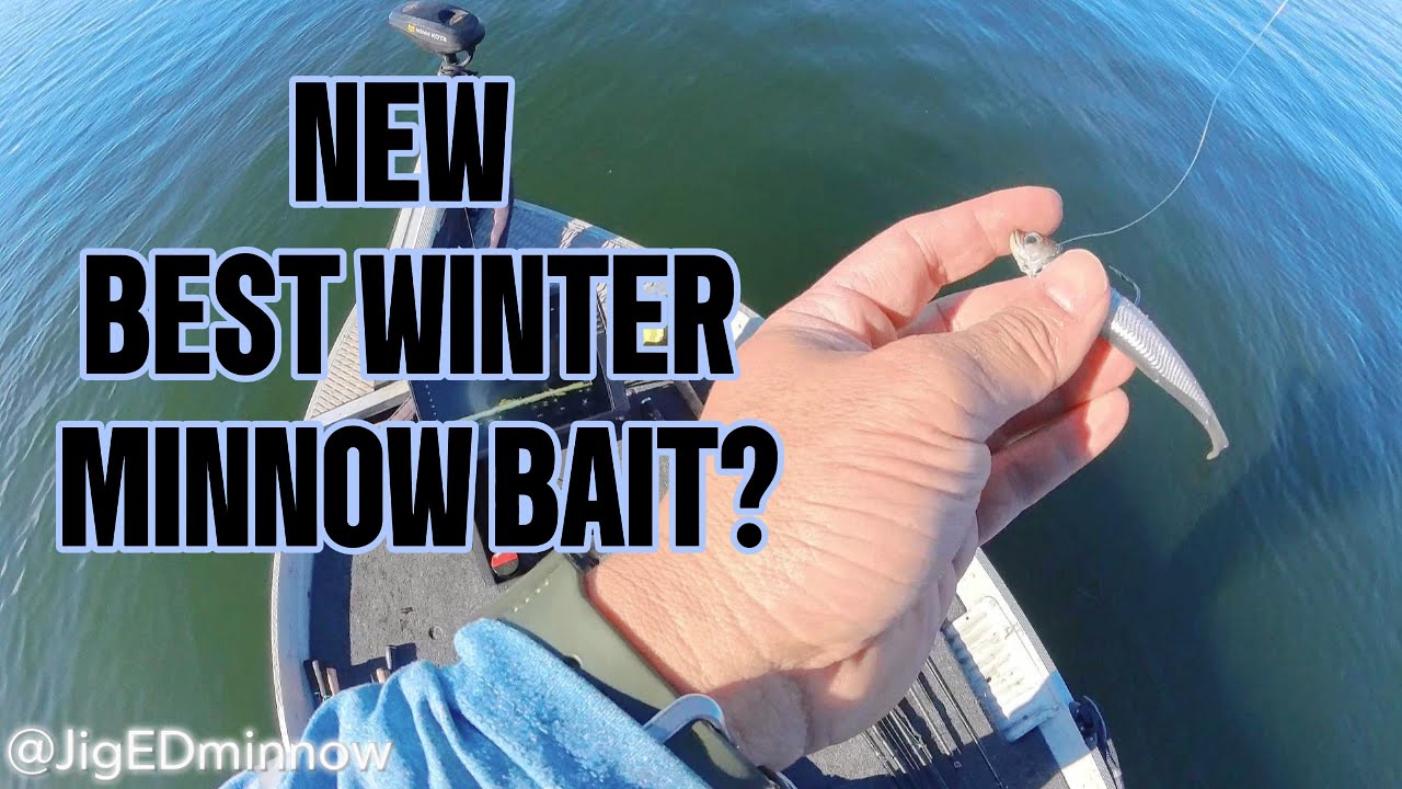 New Best Jigheadminnow Bait? (Winter Bass Fishing)