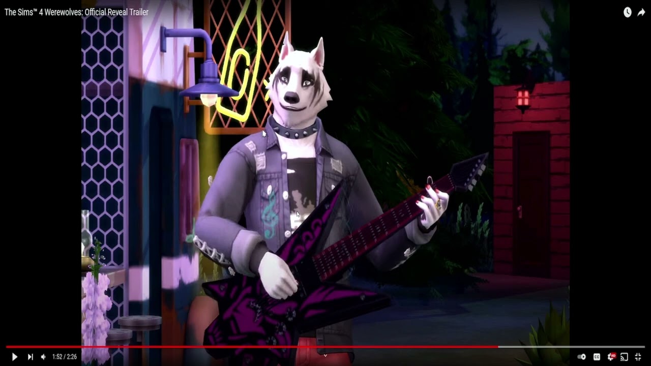 Reaction to Sims 4 Werewolves pack