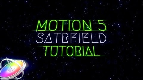 How to make a star field in Motion 5