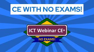 Why Choose ICT Webinar CE