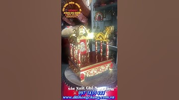 Sản Xuất Ghế Ngai Vàng