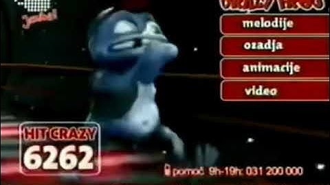 Jamba! - Crazy Frog Pinocchio Mobile Caffe (2006, Hungary)