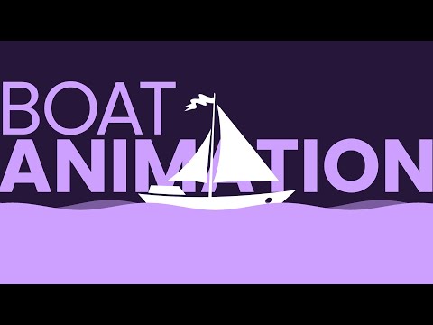 Boat Animation Tutorial - Wave water effects
