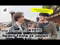 Why people line up for EVERYTHING?| Real Travelers' Culture Shock in Kyoto (Japan Street Interview)