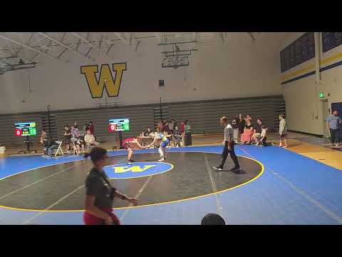 Thatcher versus yutan second match Wahoo Middle School quad