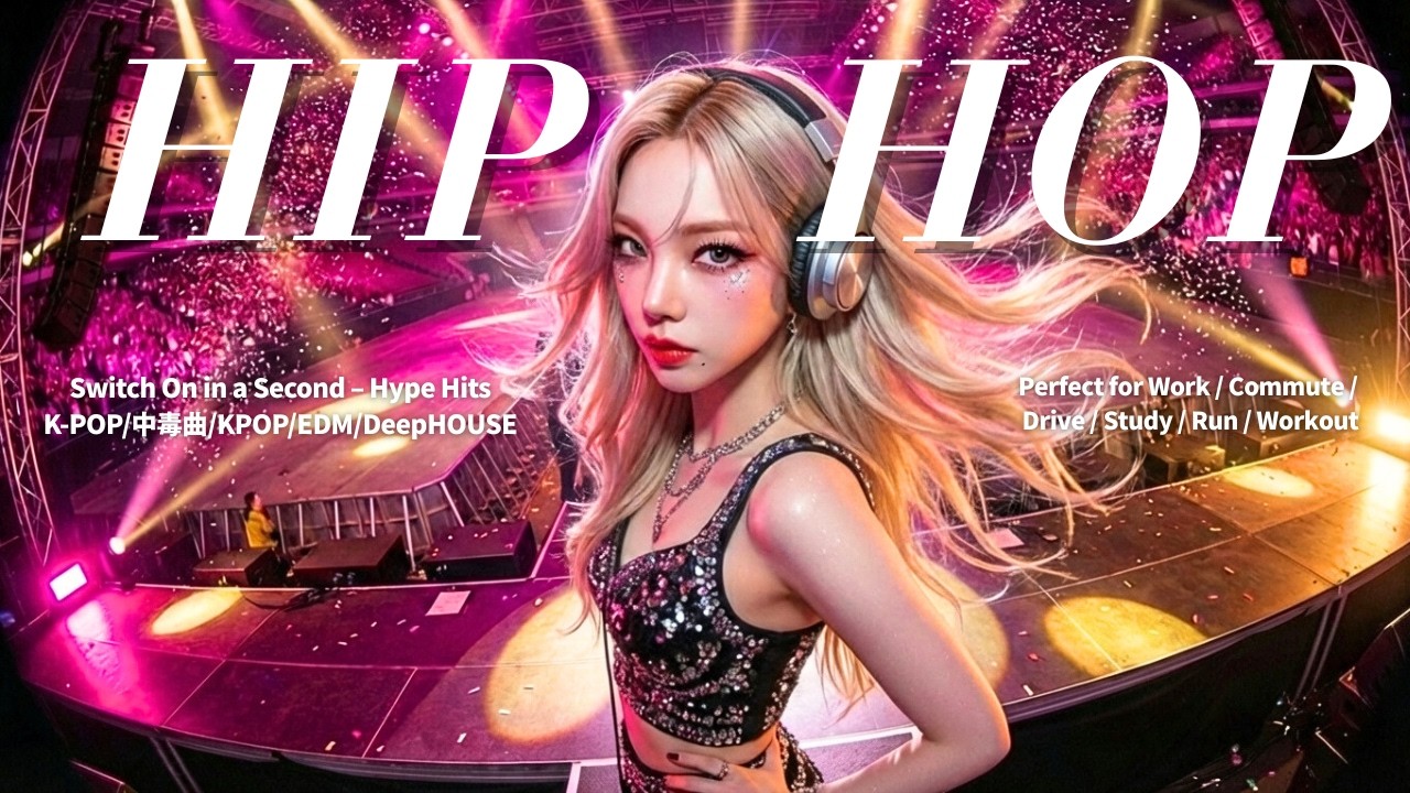 【洋楽MIX】秒でテンションMAX⚡️カッコよすぎる洋楽メドレー　/ヒップホップ/洋楽/KPOP/HIPHOP/洋楽playlist/EDM/重低音/ドライブ/筋トレ/ランニング/作業用BGM/フェス